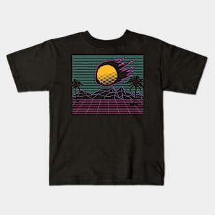 VAPORWAVE: Vaporwave Outrun Gift Kids T-Shirt